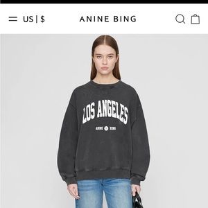 Anine Bing Los Angeles Sweatshirt
